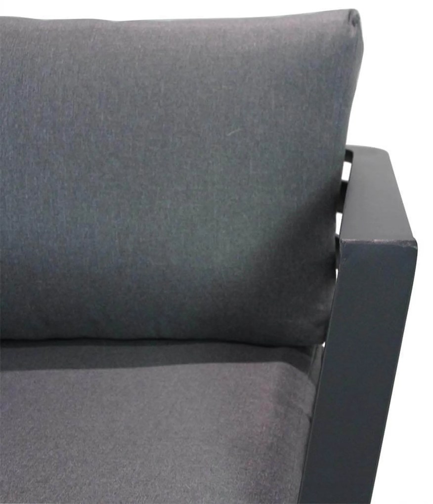 Stoel en Bank Loungeset 4 personen Aluminium Grijs Santika Furniture Santika Sovita