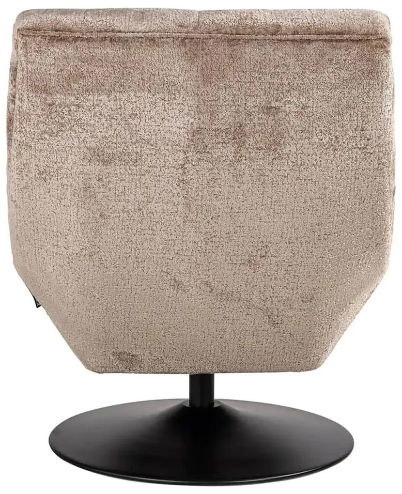 Richmond Interiors Sydney Draaibare Fauteuil Chenille Taupe