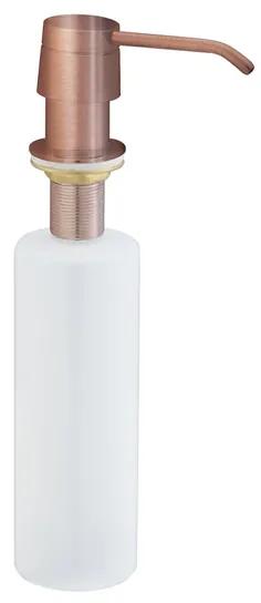 Xellanz inbouw zeeppompje geborsteld koper kunststof fles 250ml 28.3603