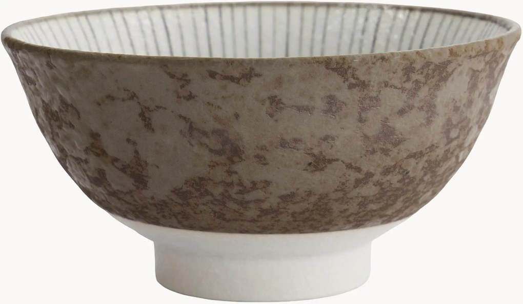 Porseleinen schalen met rand Satomaki Tokusa, 6-delig