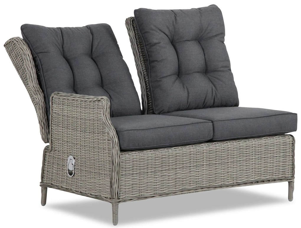Dining Loungeset 6 personen Wicker Grijs Garden Collections New Castle