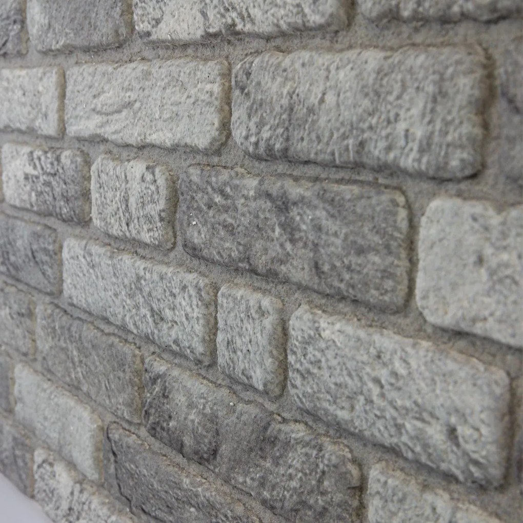 3D Wandpaneel EPS Grijs L1903 100x50x2cm