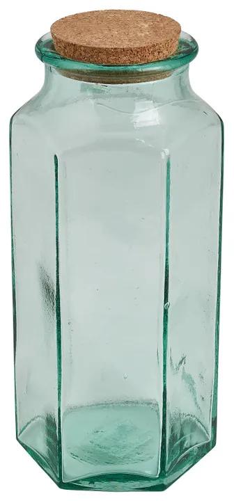Voorraadpot - gerycled glas - 14x31 cm