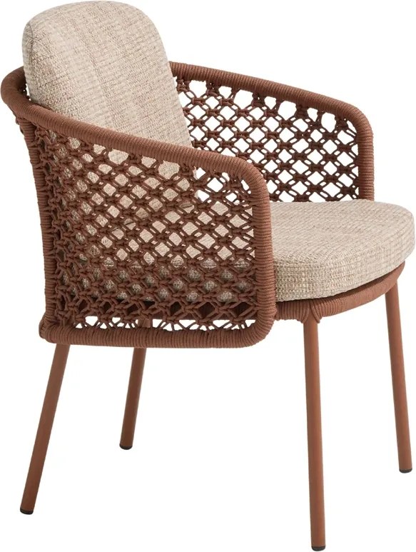 4 Seasons Outdoor Vista tuinstoel Spicy Tuinstoel   beige weerbestendig