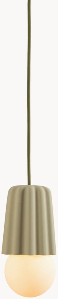 Kleine handgemaakte dimbare hanglamp STUCCO No.: 1