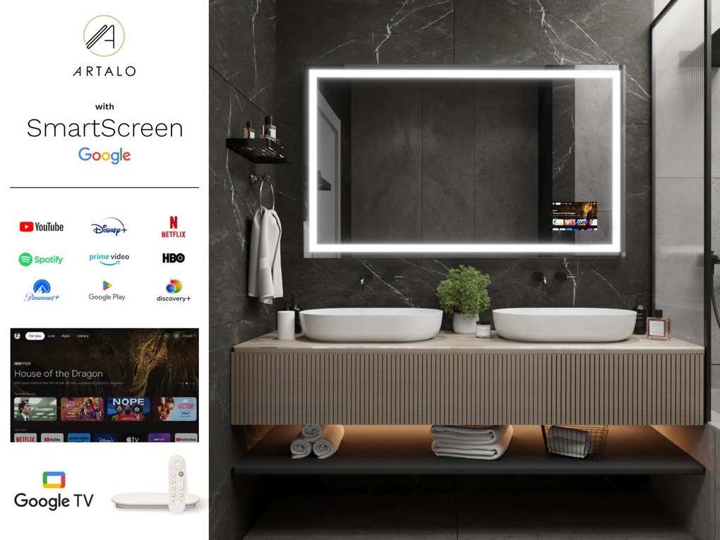 Badkamerspiegel met LED verlichting M7 premium