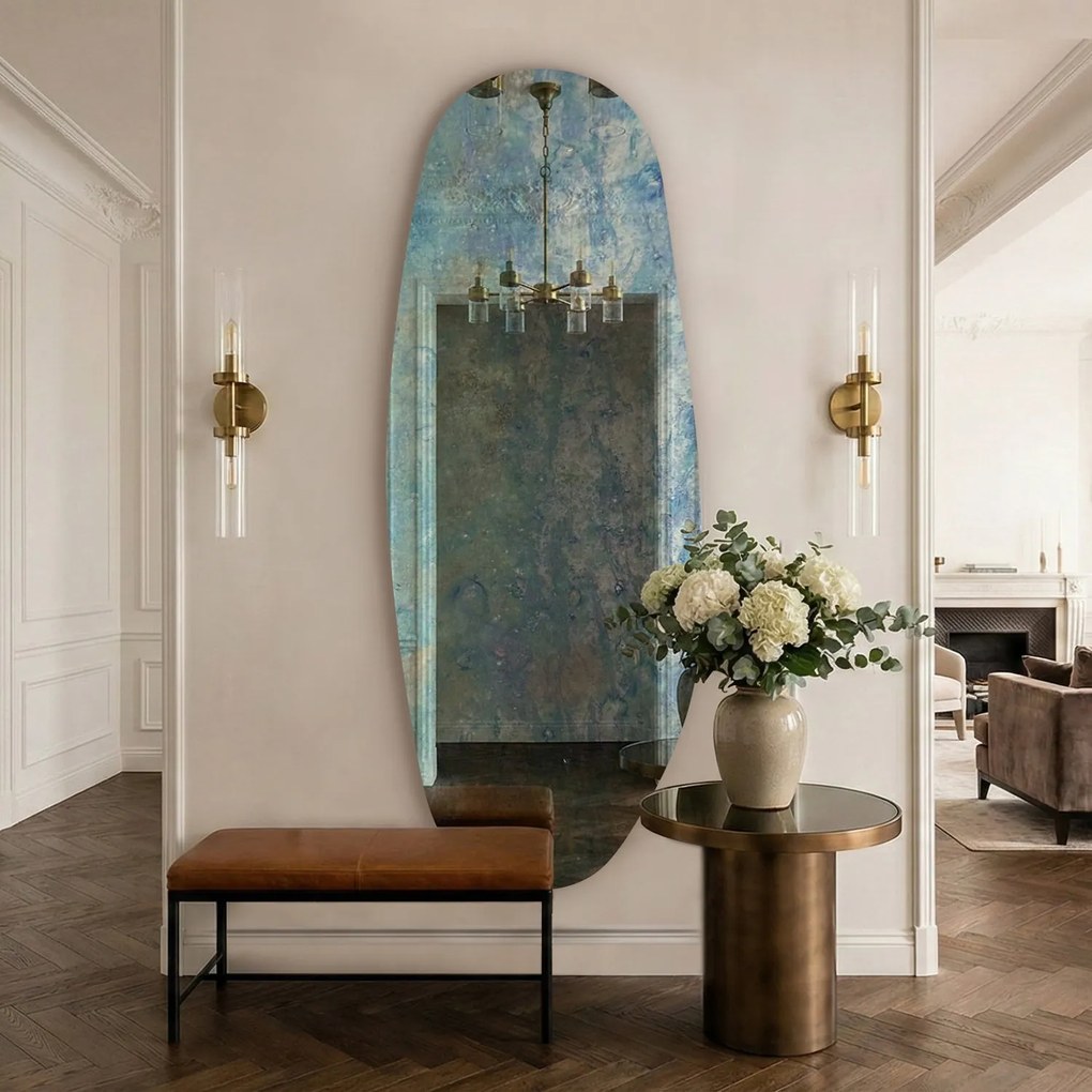 Spiegel met antieke uitstraling en patina – Pure Collection R38