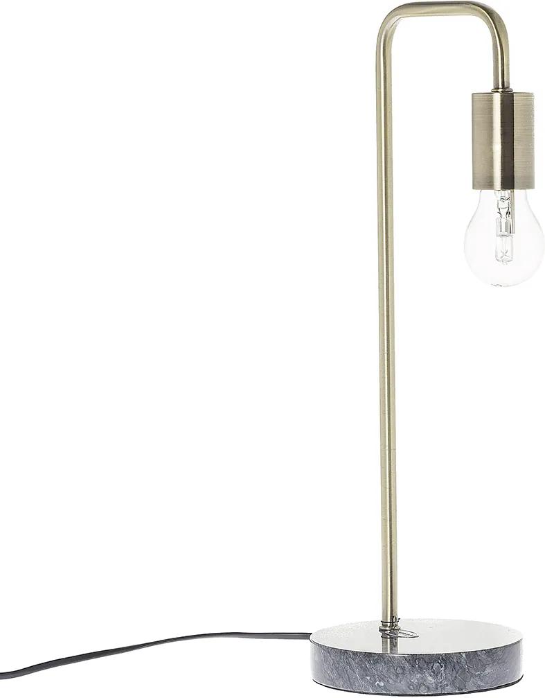 Tafellamp Marble donkergrijs 47cm