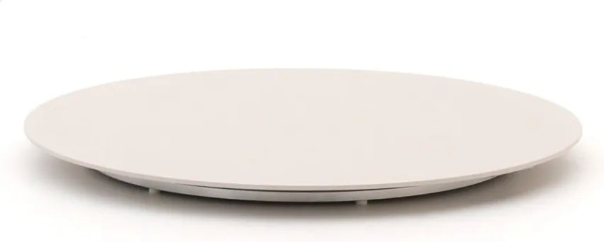 Dienblad | Manifesto  Lazy Susan | Aluminium | Taupe/Bruin | ø 45cm | Kees Smit Tuinmeubelen