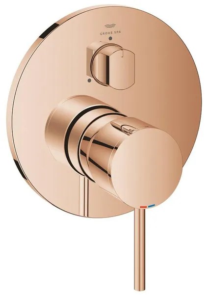 Grohe Atrio new afdekset 3-weg omstelling warm sunset 24356DA0