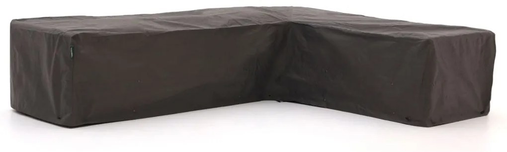 Tuinmeubelhoes geschikt voor Hoek loungeset | Kees Smit  | Kunststof | Grijs - Antraciet | 255x94cm | Kees Smit Tuinmeubelen