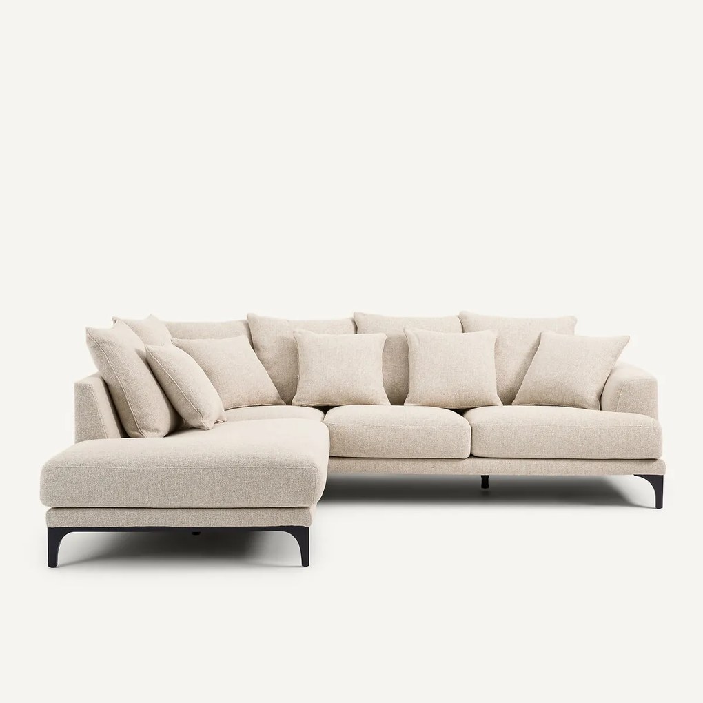Hoekbank in bouclé stof, ARMENTO