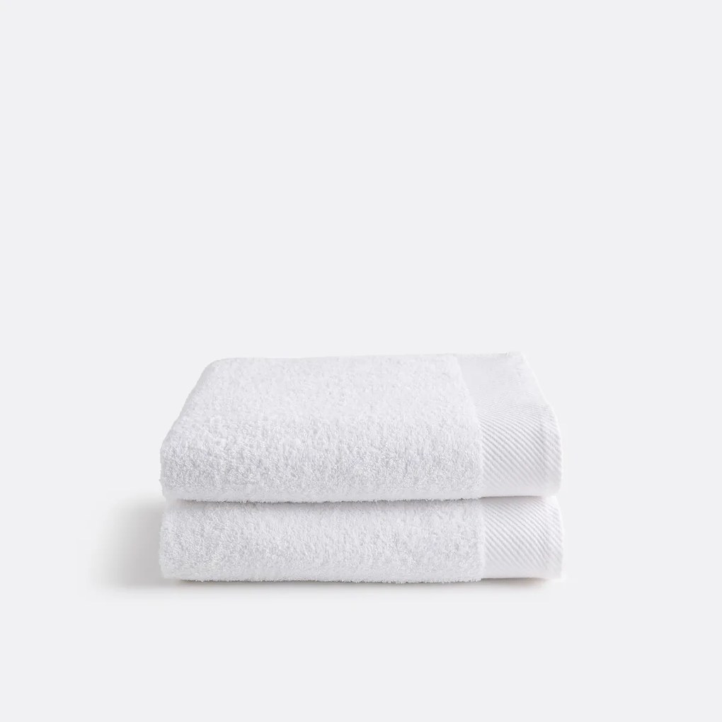 Set van 2 handdoeken in badstof 500 g/m2, Scenario