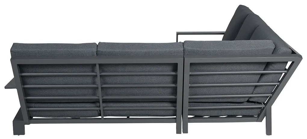 Garden Impressions Coba loungeset 5-delig donker grijs