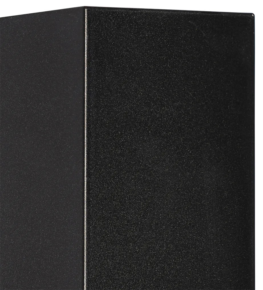 Moderne buiten wandlamp zwart kunststof 2-lichts - Baleno Modern GU10 IP65 Buitenverlichting