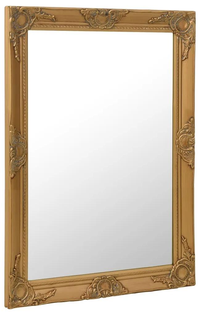 vidaXL Wandspiegel barok stijl 60x80 cm goudkleurig