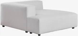 Linker Chaise Longue Module Voor Modulaire Bruna Bank Stof Gris Glacial - Sklum