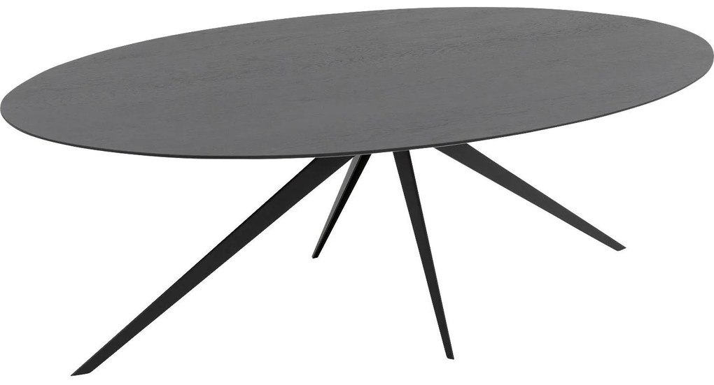 Goossens Excellent Eettafel Uniek, Ovaal 220 x 120 cm