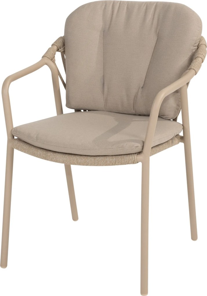 Manitoba stapelbare tuinstoel latte Taste 4SO