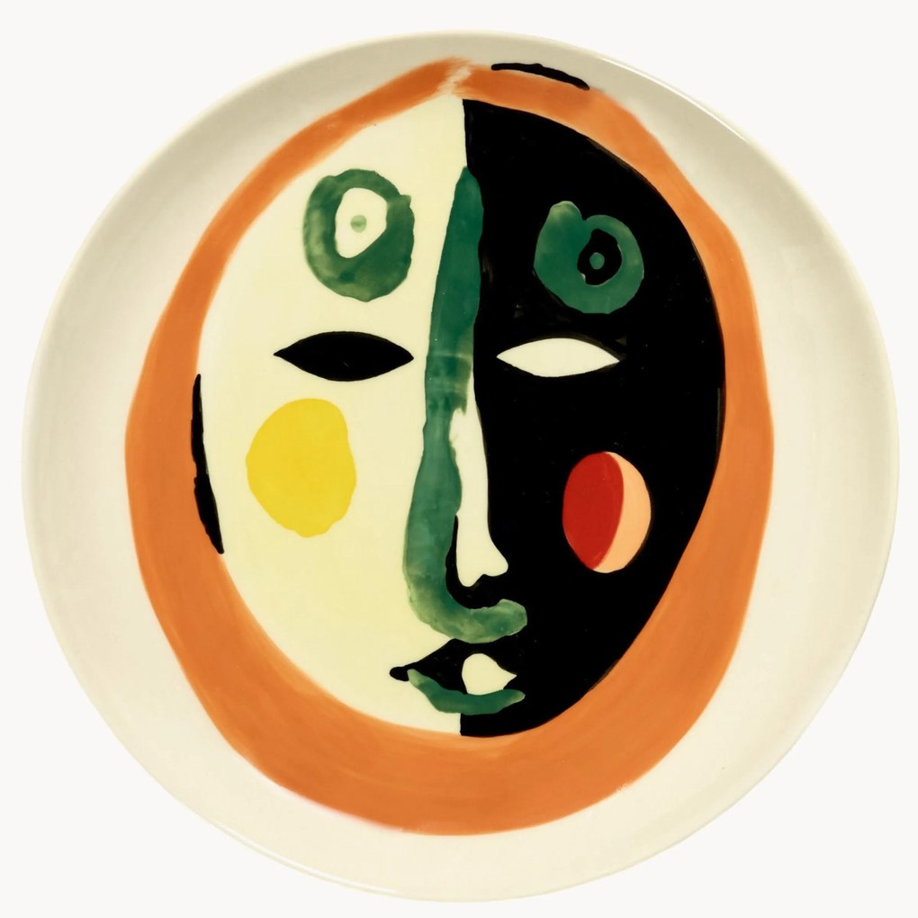 Ontbijtborden Feast met reactief glazuur, 2 stuks