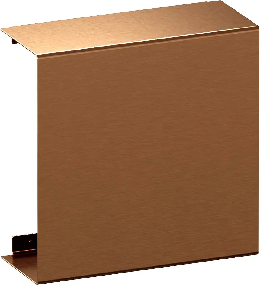 Brauer Copper Edition opbouwnis met verborgen opbergruimte koper geborsteld PVD