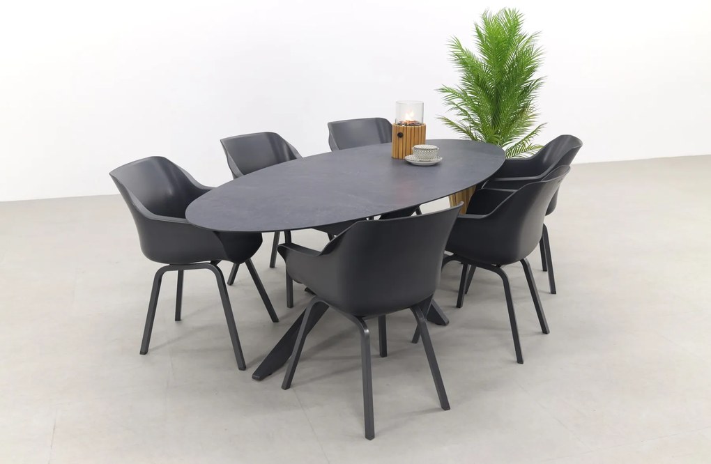 Sophie Element/Privada 240x107 - Ovale tuinset - 7-delig OP=OP