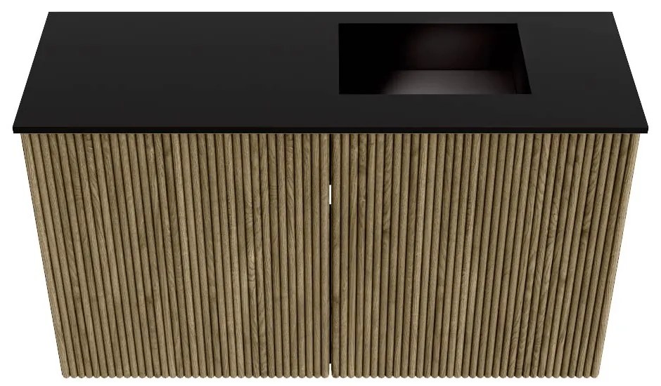 Mondiaz Joya 70cm toiletmeubel dusk met wastafel faye rechts 1 kraangat urban