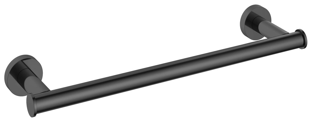 Hotbath &More handdoekhouder 34cm gepolijst zwart PVD