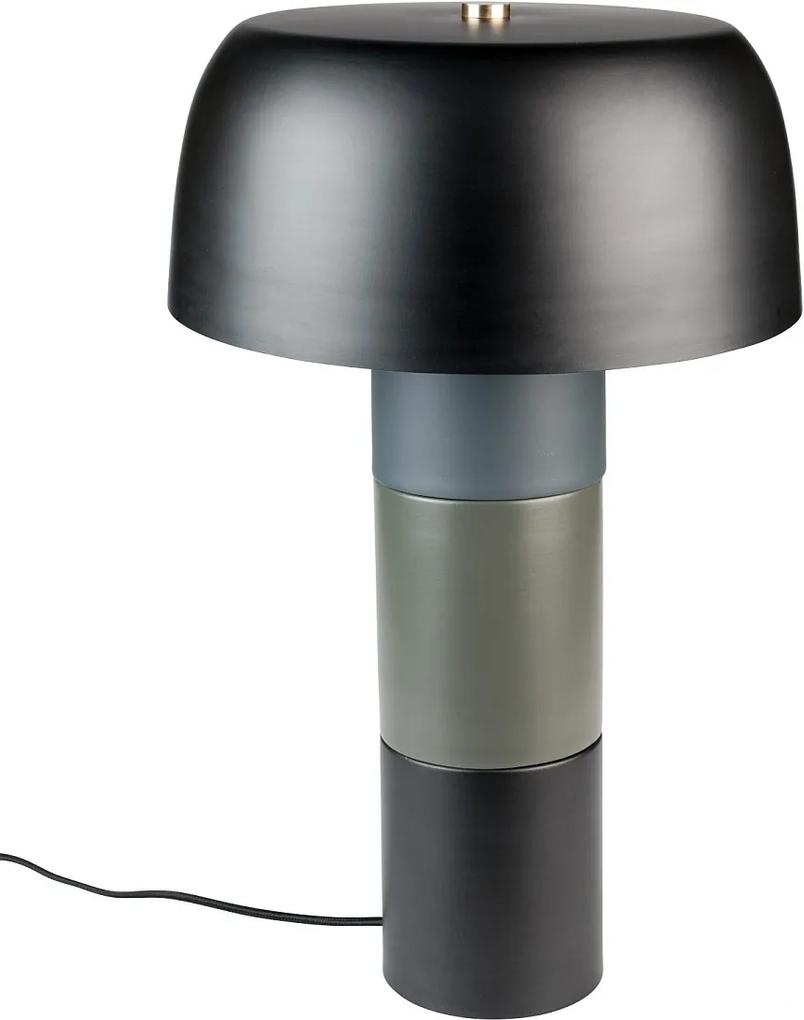 24Designs Braga Tafellamp -Ø34 X H55 Cm - Zwart