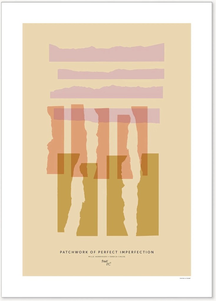 Ingelijste print Perfect Imperfection - No. 2