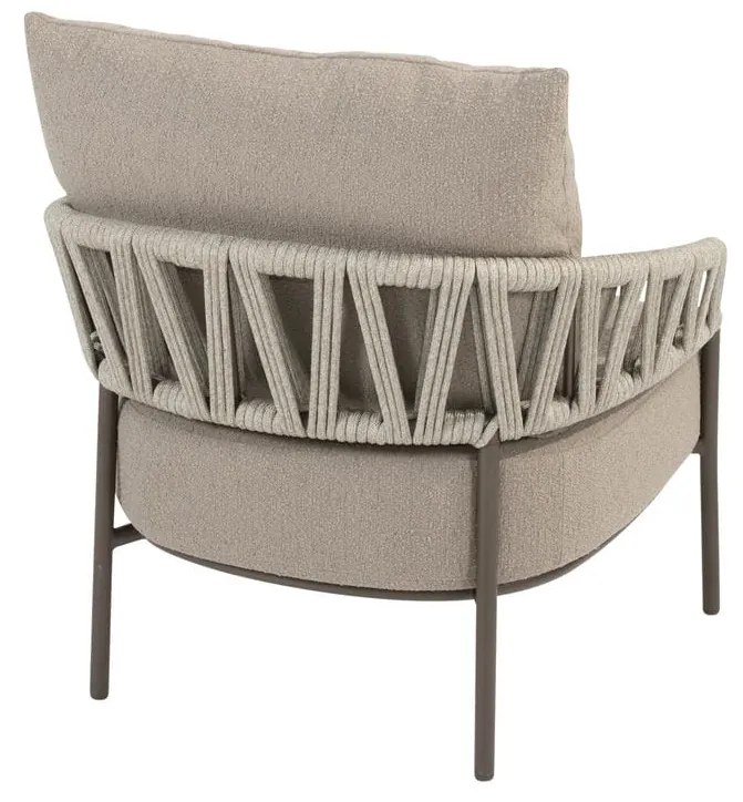 Taste by 4 Seasons Calma loungestoel terre SALE Loungestoel   bruin weerbestendig