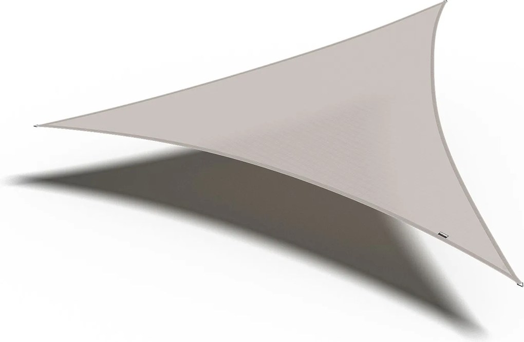 Platinum schaduwdoek Coolfit - driehoek - 360 op 360 op 360 cm - greige (grijs/beige)