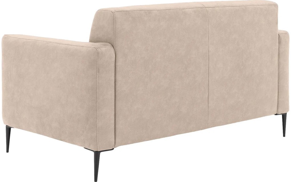 Goossens  Key West beige, micro leer, 2-zits, modern design