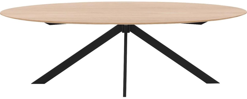 Goossens Excellent Eettafel Uniek, Ovaal 260 x 120 cm