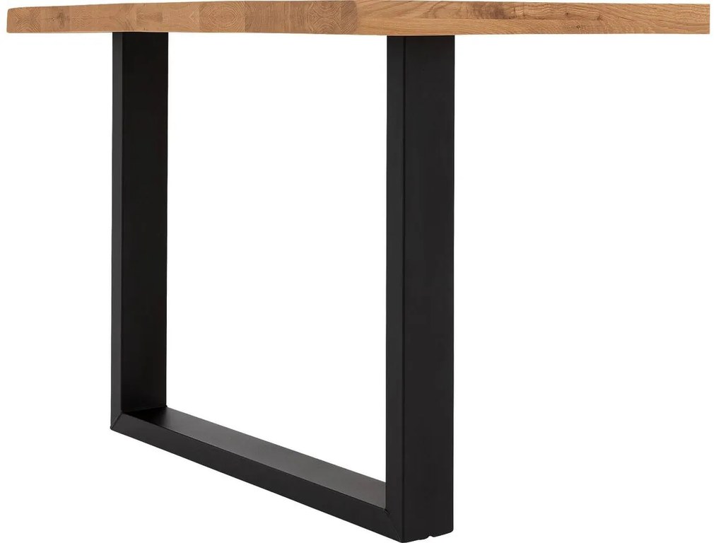 Goossens Eettafel Blade, Boomstamblad 180 x 90 cm 5 cm dik