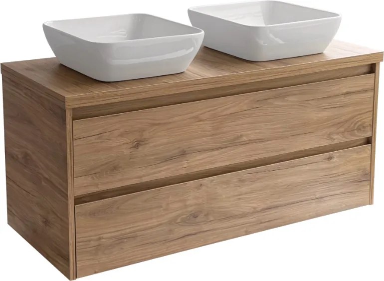 Sanicare Avenza/Arda toppaneel 120cm diveria oak