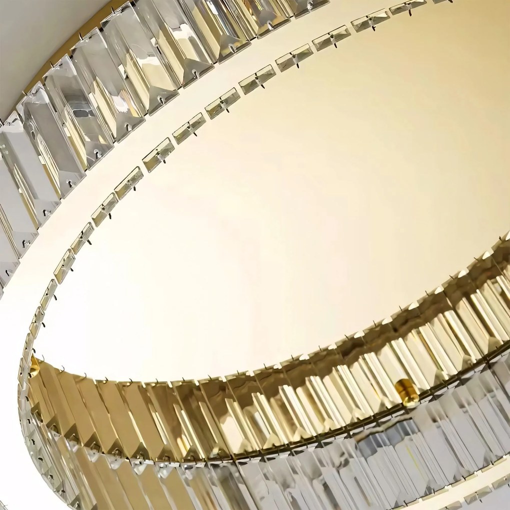 Kristallen Plafondlamp APP1721-C 50 cm Goud