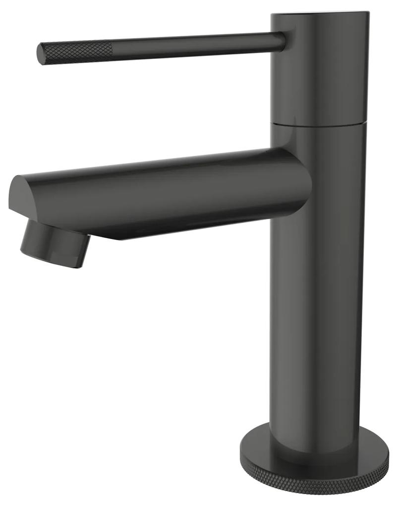 Toiletkraan Best Design Moya-Ribera Uitloop Recht 14 cm 1-hendel Gunmetal