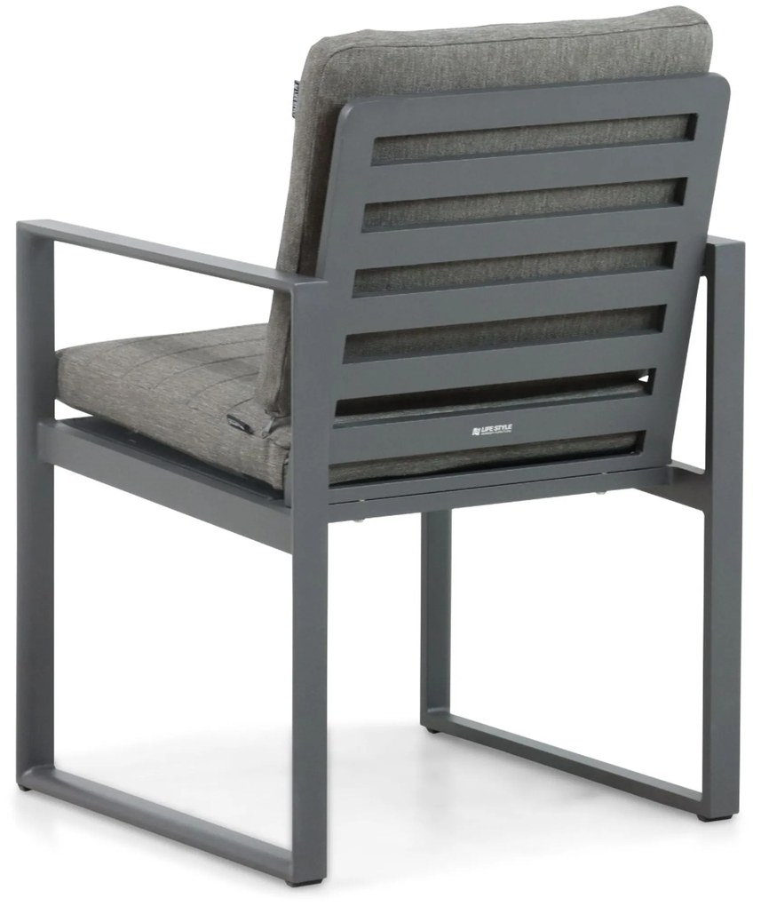 Tuinstoel Aluminium Grijs-antraciet Lifestyle Garden Furniture Nuno