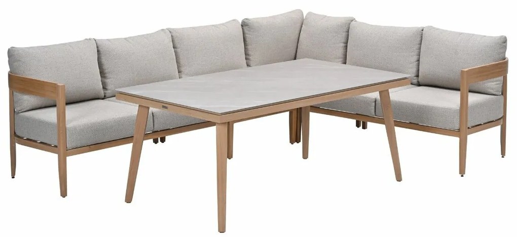Garden Impressions San Mauro loungedining set 6-delig - napoli sand