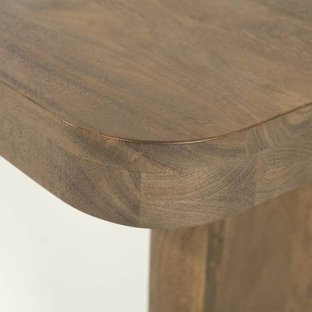 Grote Eettafel Bruin Mangohout 300 Cm - 300 X 110cm.