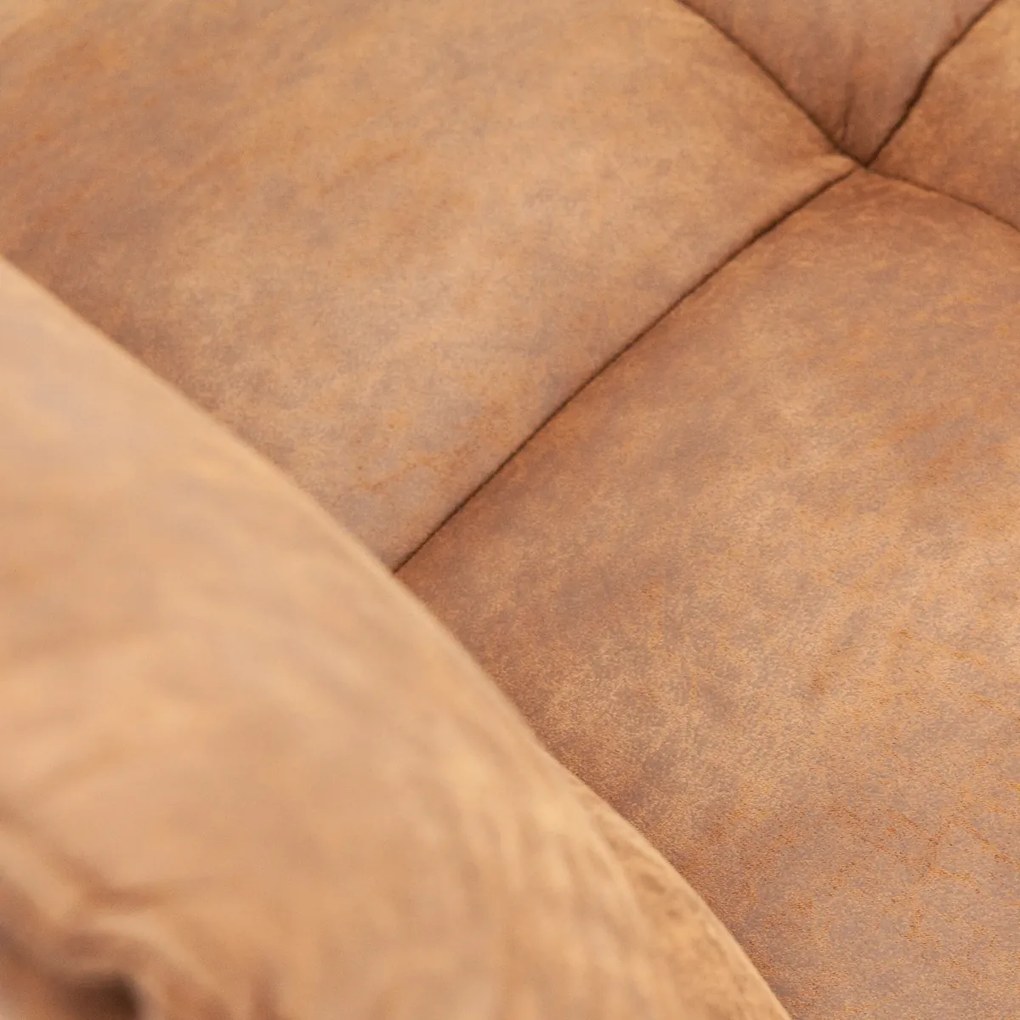 Eleonora Ruby Industriële Design Fauteuil Cognac