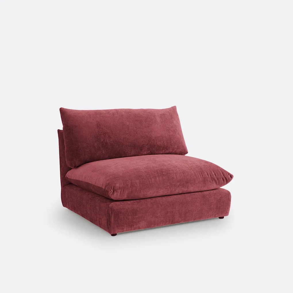 Modulaire bank, getextureerd fluweel, Malo