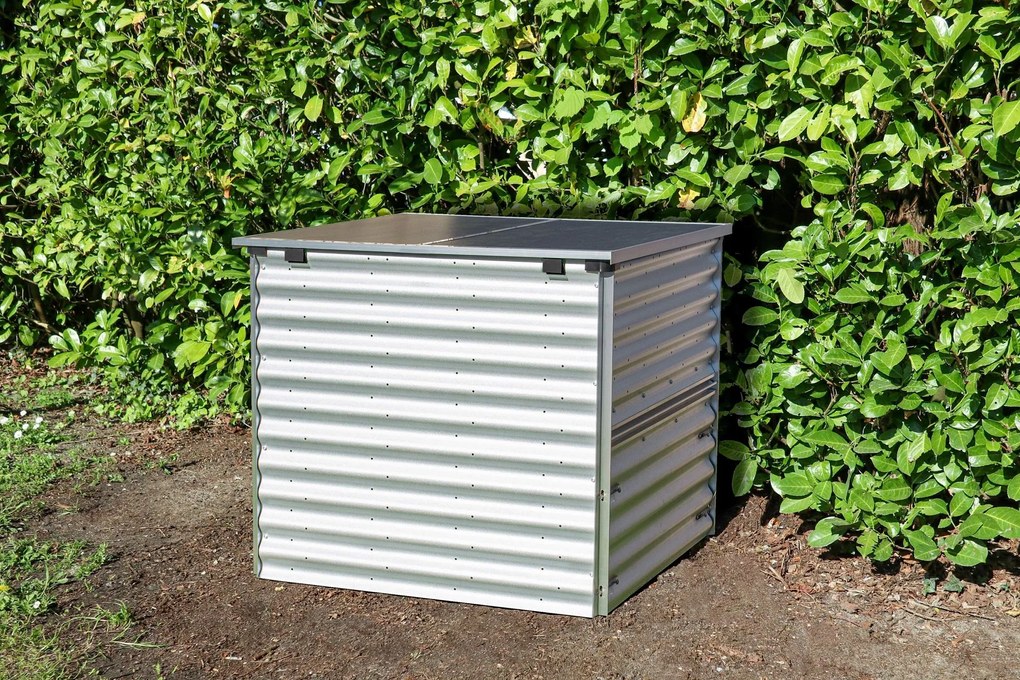 Vitavia Composteerder Tami - Wit/Alu - L99 x 99 x H87,2 cm