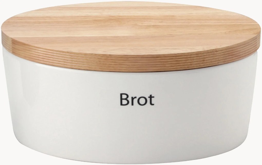 Broodtrommel Brot met rubberhouten deksel