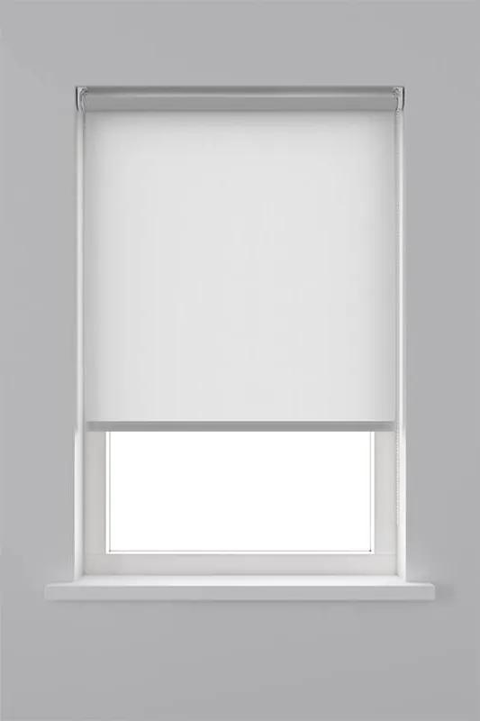 Decosol Rolgordijn Lichtdoorlatend - Helder Wit 150 x 250 cm