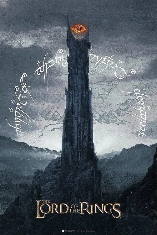 Poster Lord of the Rings - Sauron Tower