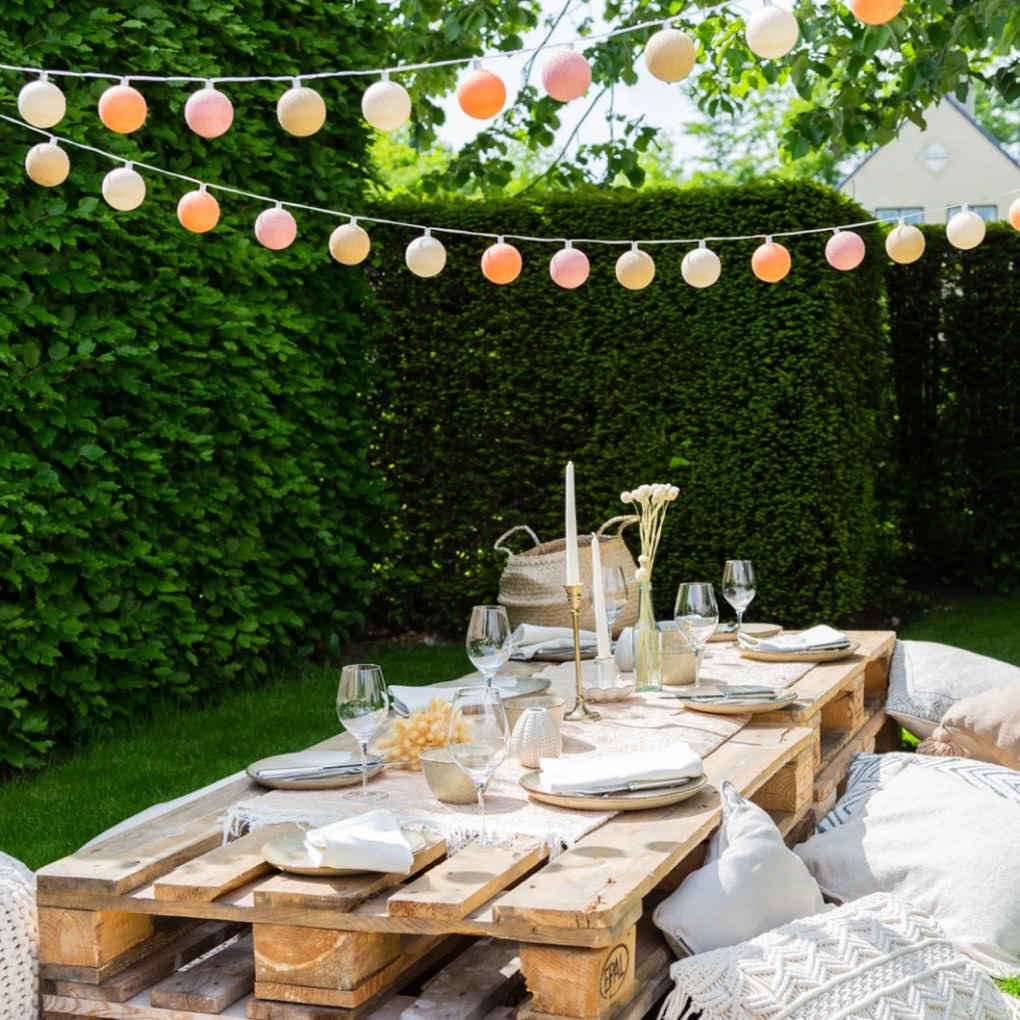 Cotton Ball Lights Outdoor lichtslinger - Starter Kit - Dulce