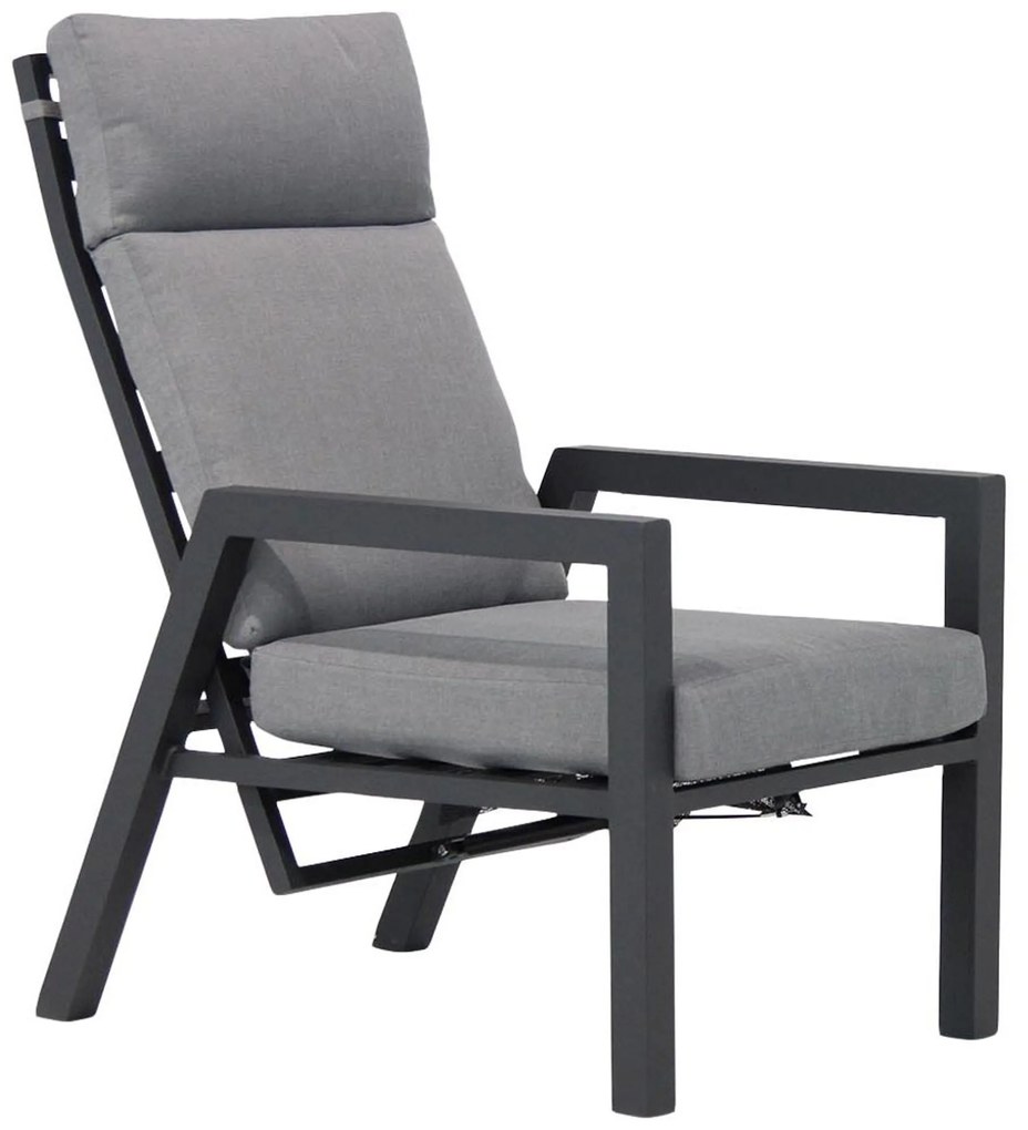 Tuinstoel Aluminium Grijs-antraciet Lifestyle Garden Furniture Belmond