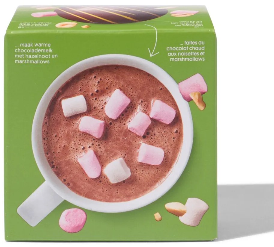 HEMA Choco Bomb Pure Chocolade Met Nootjes En Marshmallow